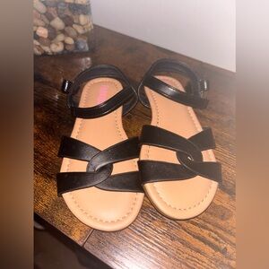 Toddler girl sandals size 11 worn once